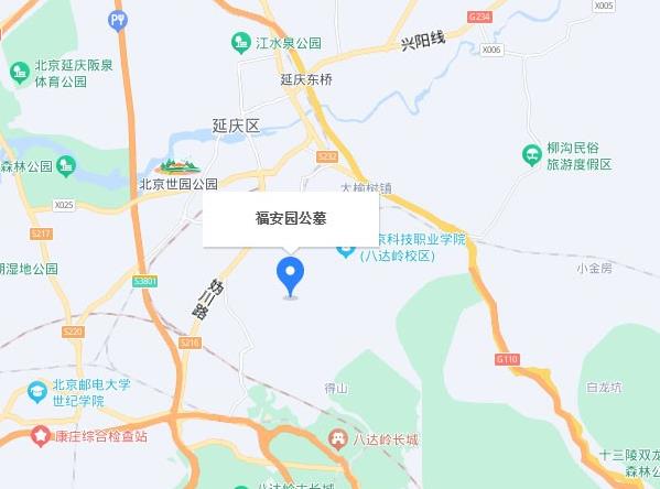 福安园公墓位置在哪,交通路线有哪些？