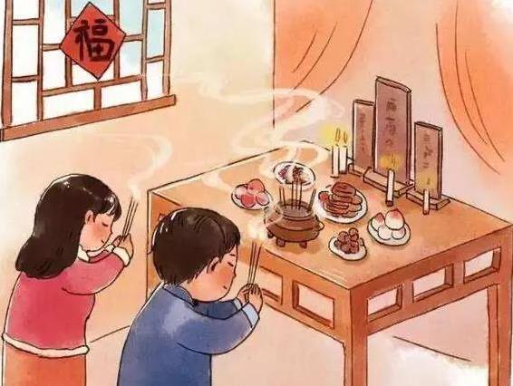家里灵位应该怎么摆放?(图1) 家里灵位应该怎么摆放