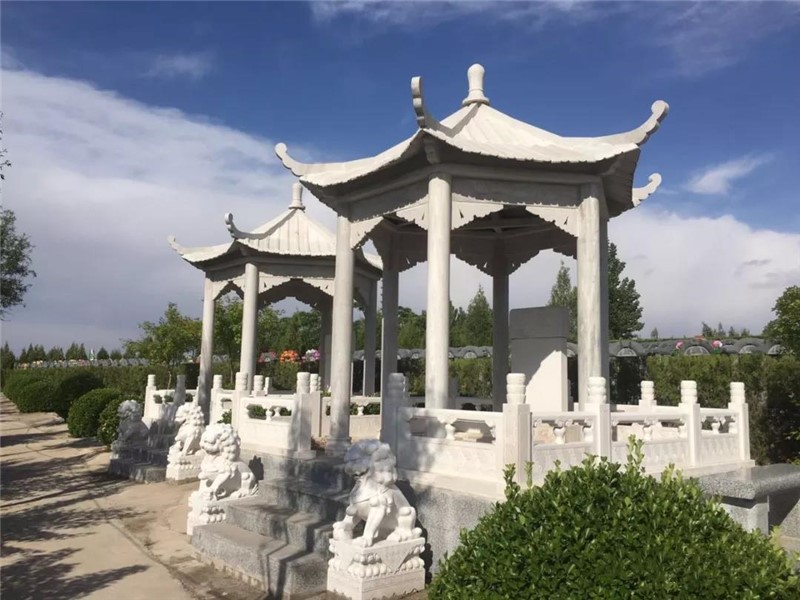 涿州万佛园公墓有什么碑型(图8) 涿州万佛园碑型-亭子墓