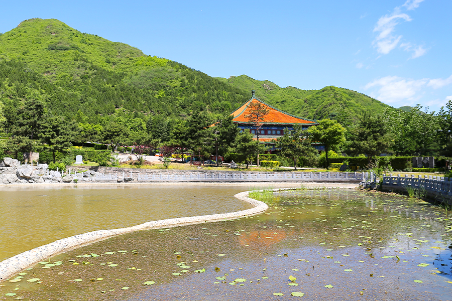 陵园一角